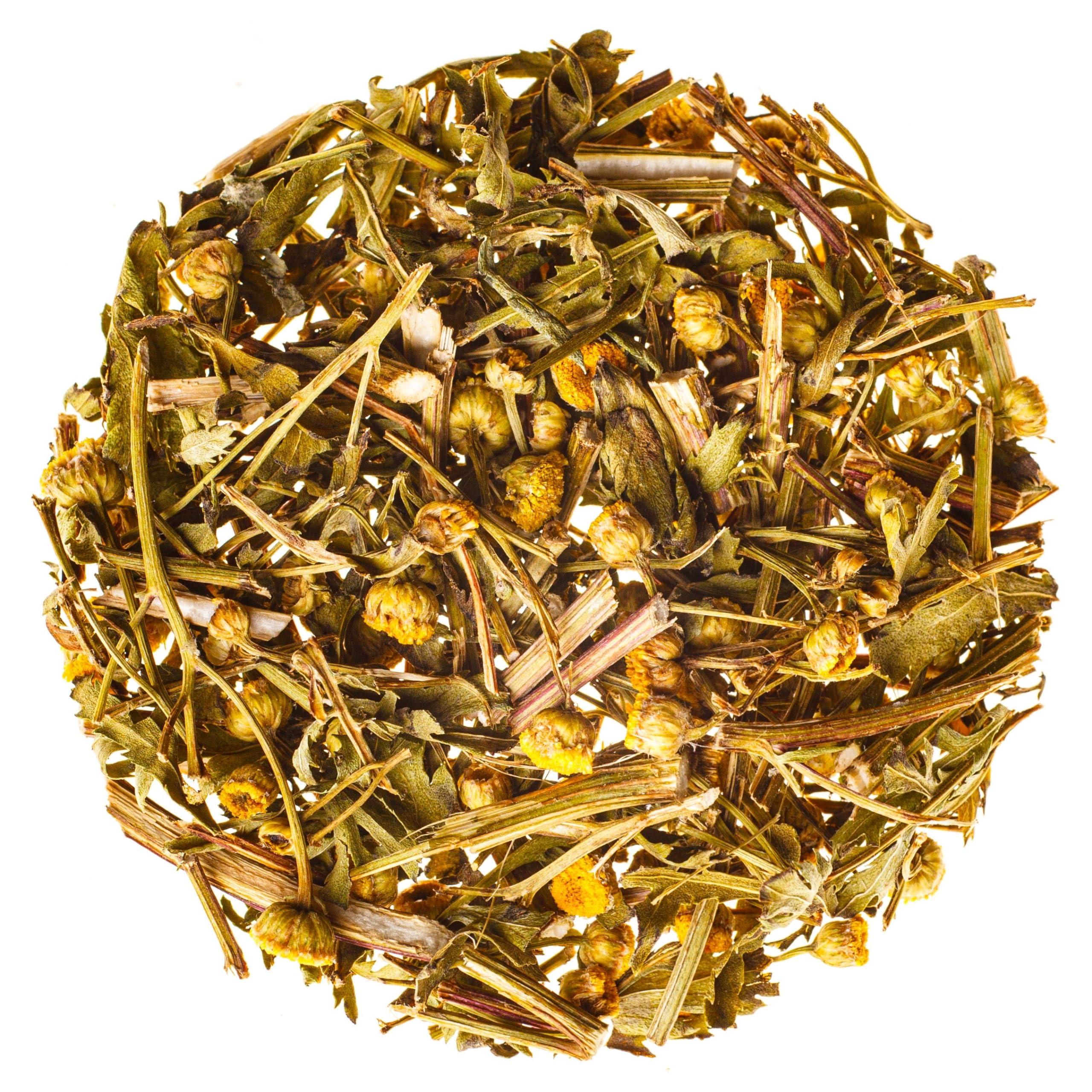 WILDFIELD HERBS 1.8 oz. Pishma Tea Tansy Flowers Herbal Tea (Tanacetum Vulgare L.) - 50g Dried Cut Tansy Flowers Herb Tea