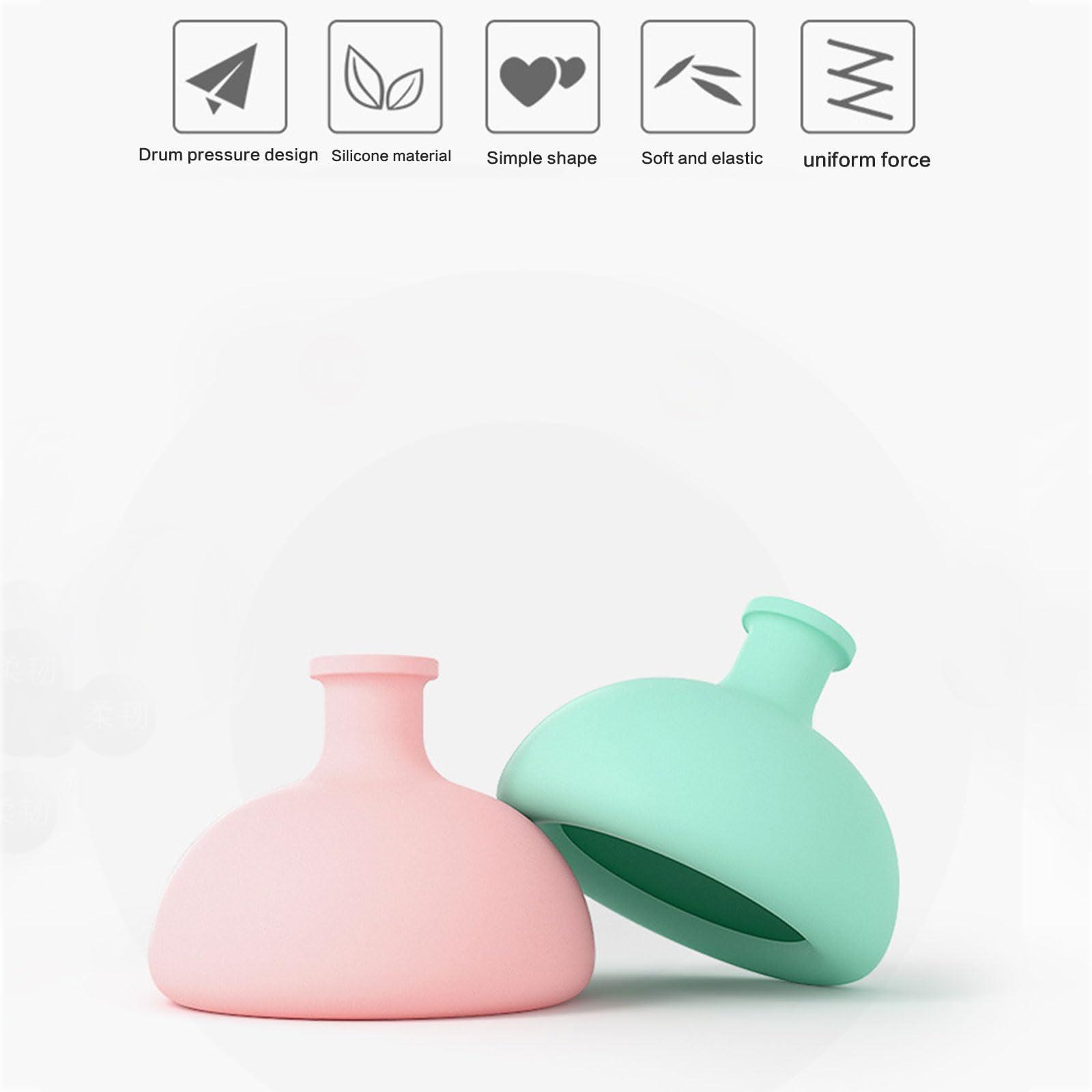 SHITINGRM for Palm Chest Percussion Cup-Chest Physical Cup Break Up Mucus Phlegm Remover Expectoration Percussion Treatmen