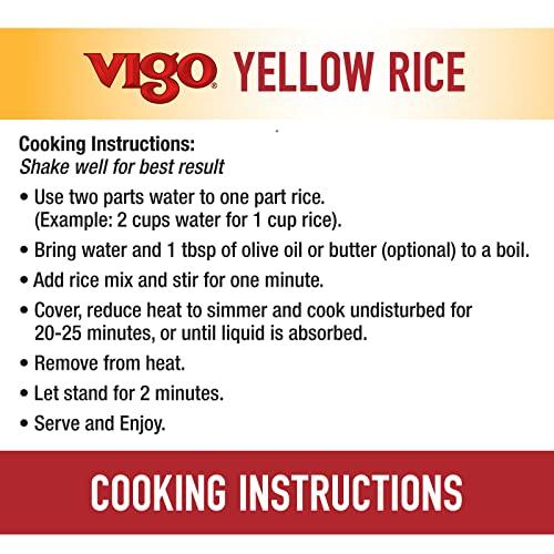 Vigo Vigo Authentic Saffron Yellow Rice, Low Fat, 2lb (Pack of 1)