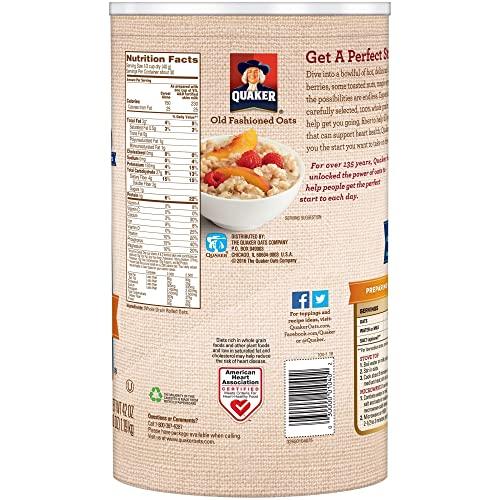 Quaker Quaker Oats Old Fashioned, 42 oz (Pack of 4)
