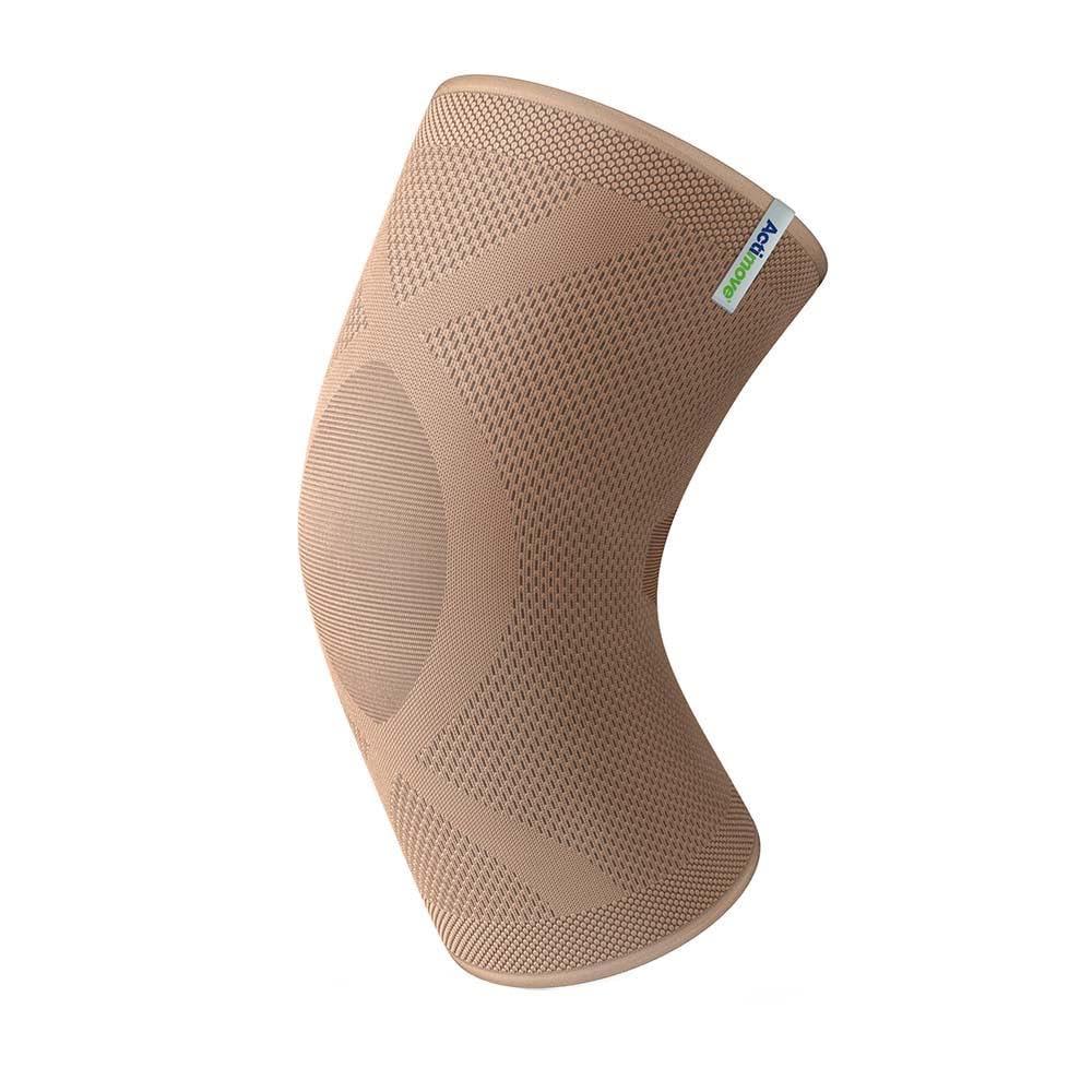 Actimove Actimove Everyday Supports Knee Brace, Closed Patella | Compression Sleeve for ACL, MCL Injury Recovery & Maximum Knee Support for Men and Women | Fits Right and Left Side, Beige, Small