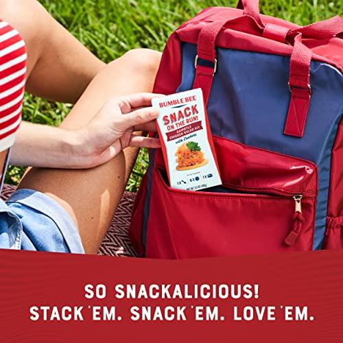 Bumble Bee Bumble Bee Snack On The Run Chipotle Chicken Salad with Crackers Kit, 3.5 oz (Case of 12) - Ready to Eat, Spoon Included - Shelf Stable & Convenient Protein Snack