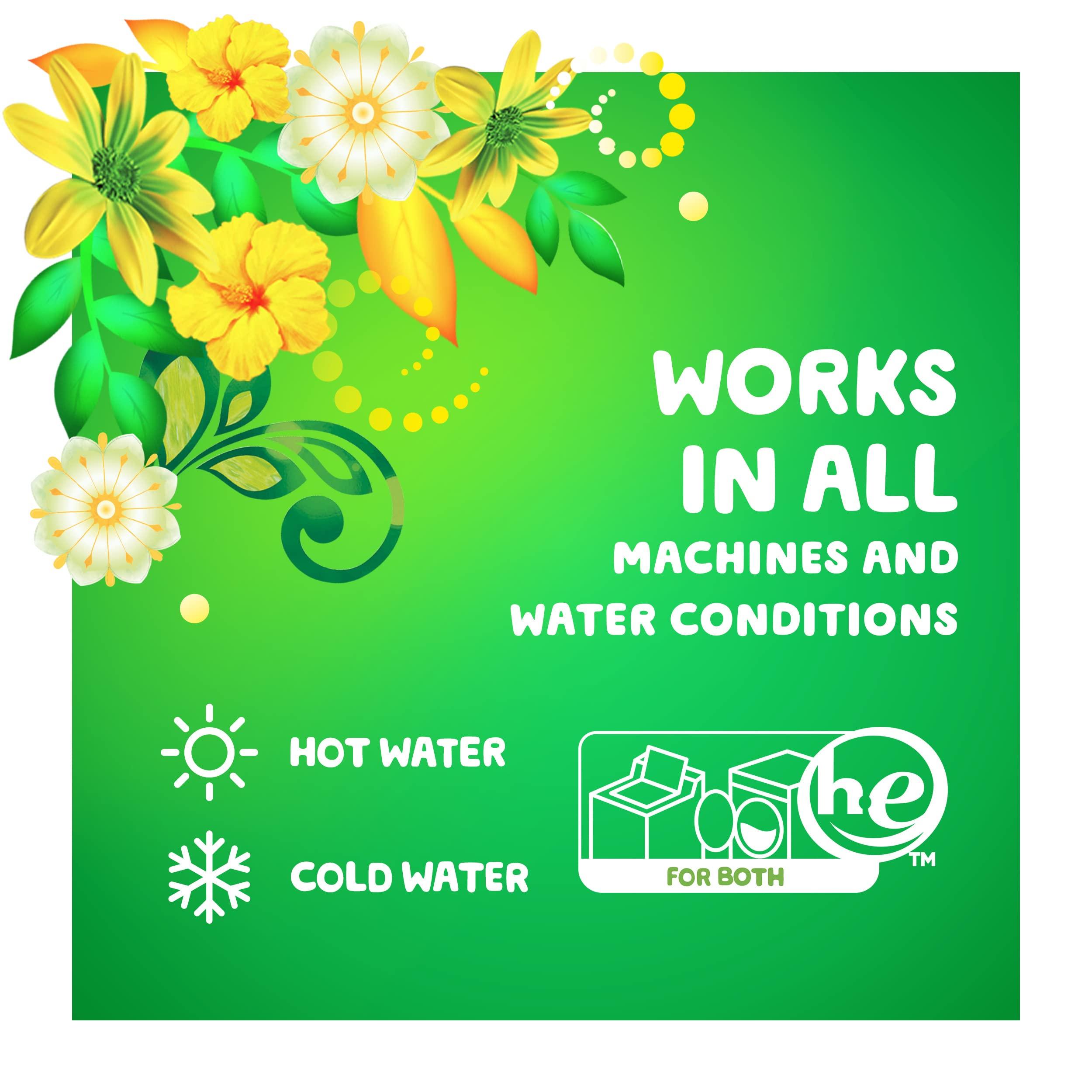 Gain Gain + Aroma Boost Liquid Laundry Detergent, Original Scent, 128 Loads, 184 fl oz, HE Compatible