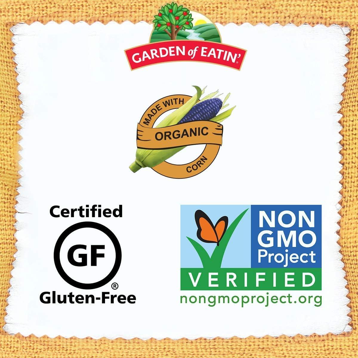 Garden of Eatin' Garden of Eatin\' Corn Tortilla Chips, Yellow Chips, 1 lb bag (Pack of 12)