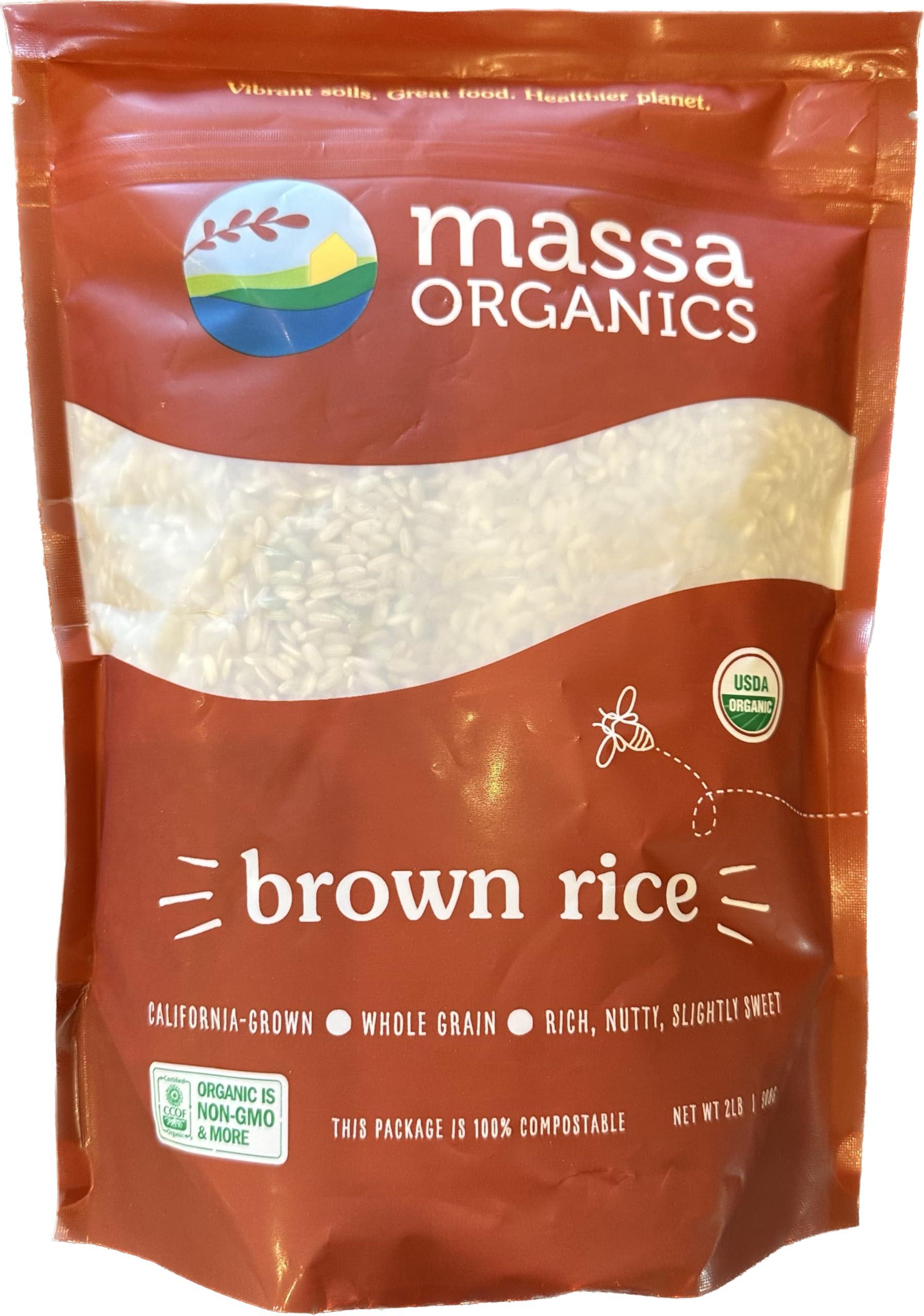 Massa Organics Certified Organic Whole Grain Brown Rice