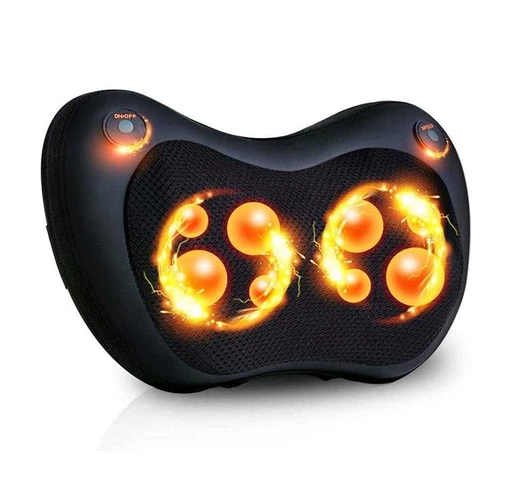SMSOM SMSOM Back Massager, Back and Neck Massager, Kneading Electric Neck Massager Pillow, Deep Tissue Kneading, Very Suitable for Families, Office, Car