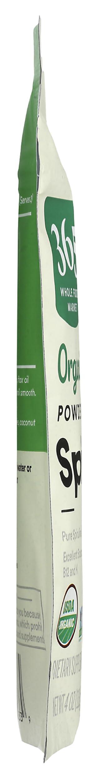 365 by Whole Foods Market 365 by Whole Foods Market, Organic Spirulina Superfood Powder, 4 Ounce