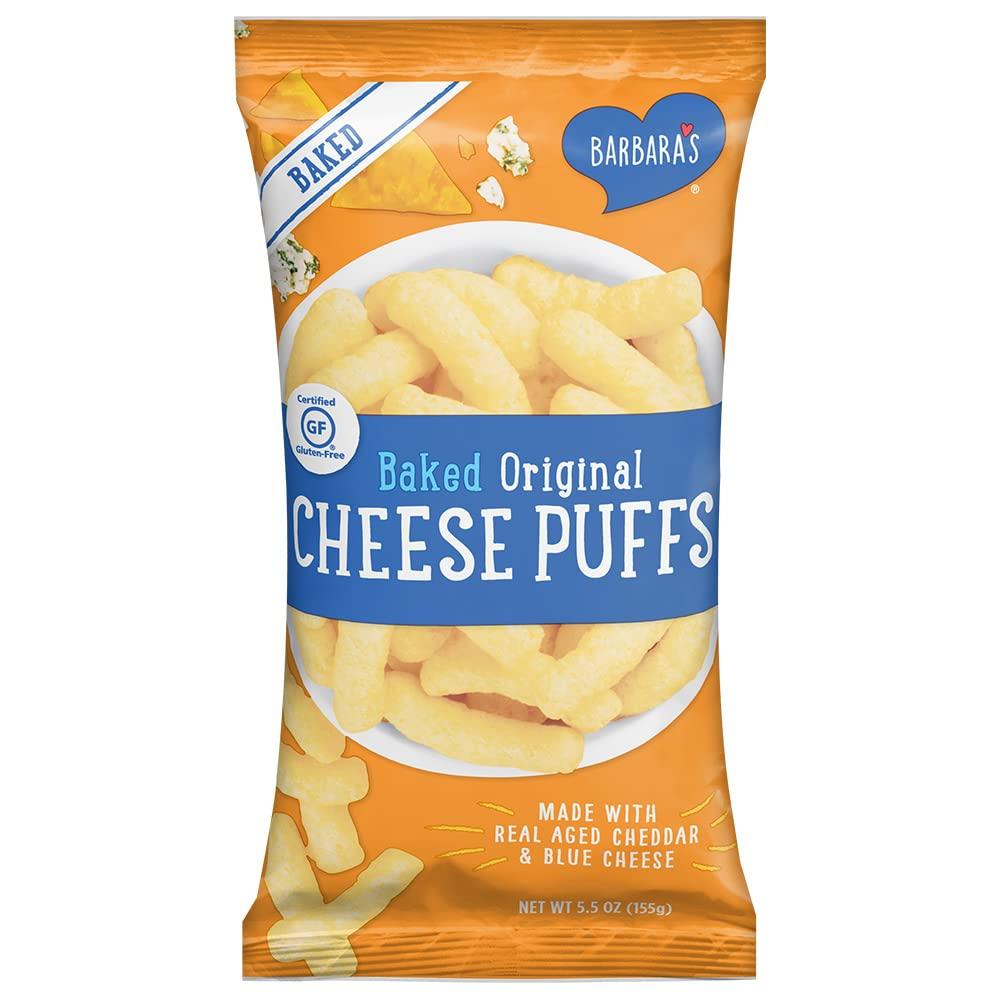 Barbara\'s Bakery Barbara\'s Bakery Cheese Puffs, Baked Original, 5.5 Ounce