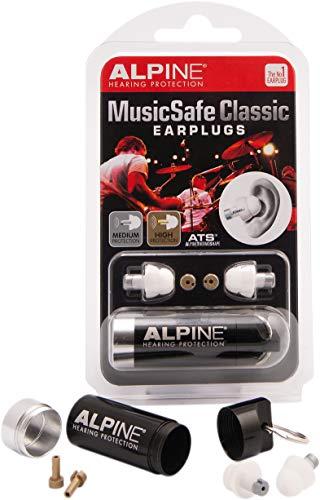 Alpine Hearing Protection Alpine Hearing Protection MusicSafe Classic Earplugs for Musicians