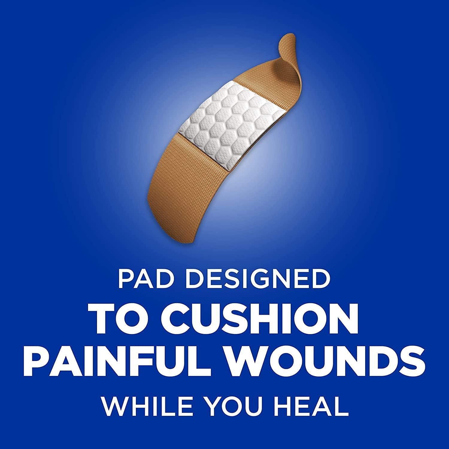 Band-Aid Band-Aid Flexible Fabric Bandages Extra Large All One Size - 10 ct, Pack of 3