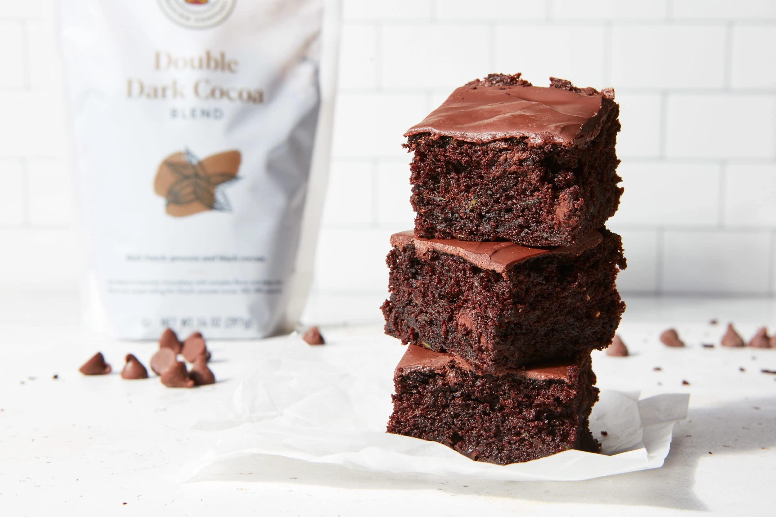 King Arthur King Arthur Double Dark Cocoa Powder Blend, Perfect for Baking, 14oz