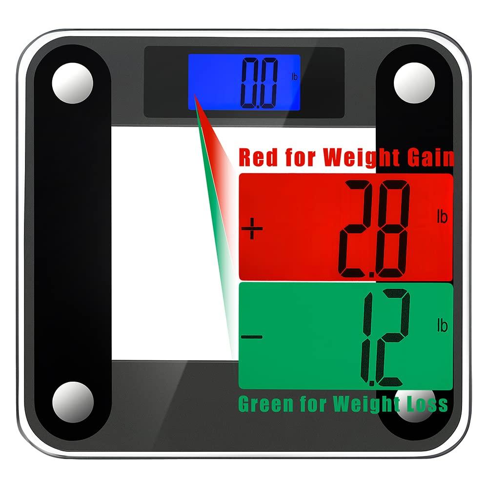 Ozeri Ozeri Precision II 440 lbs Body Weight Scale (0.1 lbs / 0.05 kg Bath Scale Sensors) with Weight Change Detection