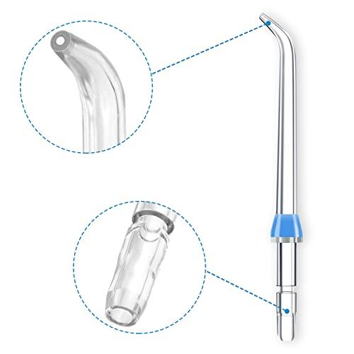 RAXSEG Flosser Replacement Tips for Waterpik Water Flosser, Reach Flosser Refill Heads Replacement Heads for Waterpik, Compatible with Waterpik Oral Irrigator & Dental Flosser(6 Classic Jet Tips)