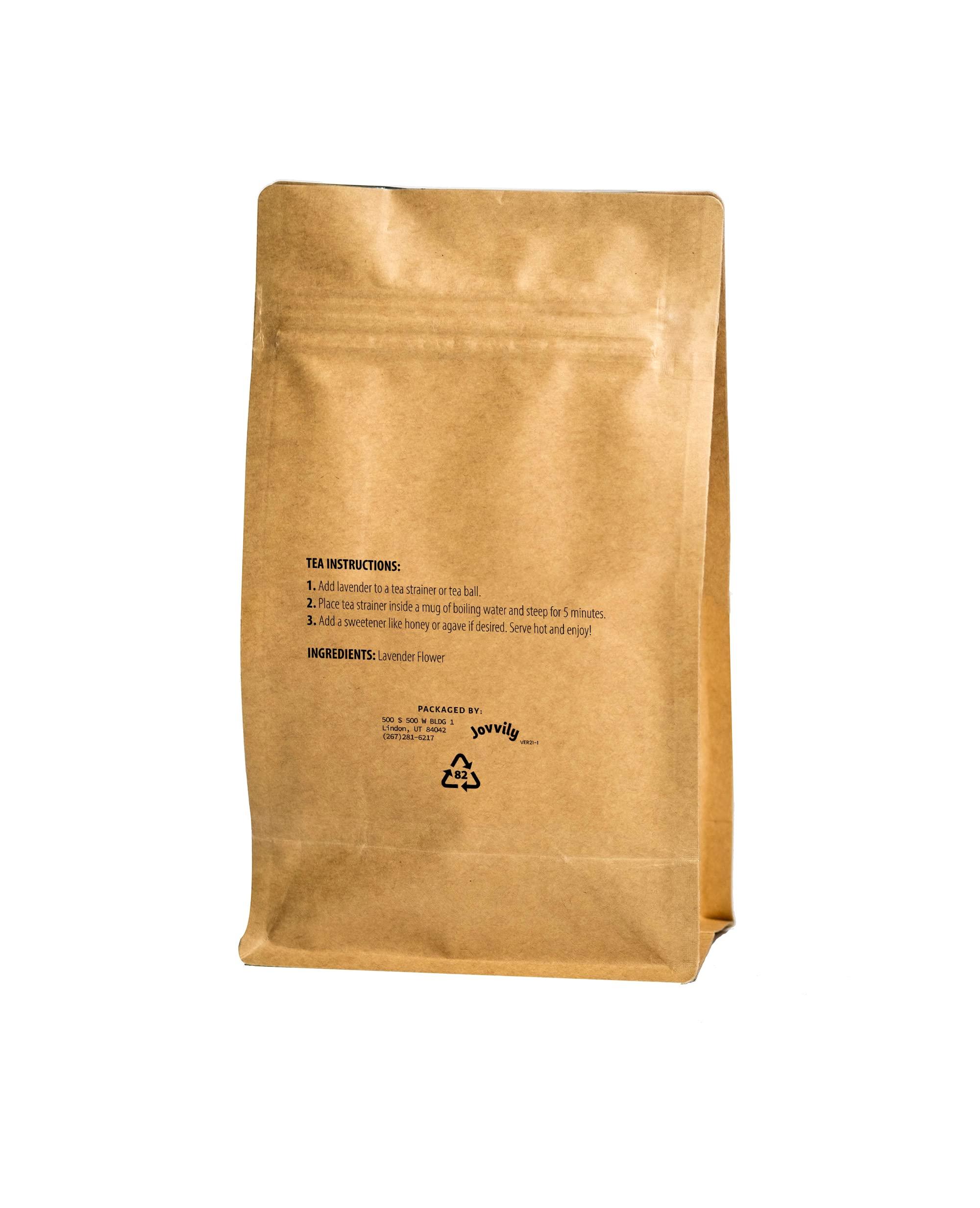 Jovvily Jovvily Mullein & Lavender Bundle- 4 oz - Cut & Sifted - Warm Teas - No Additives