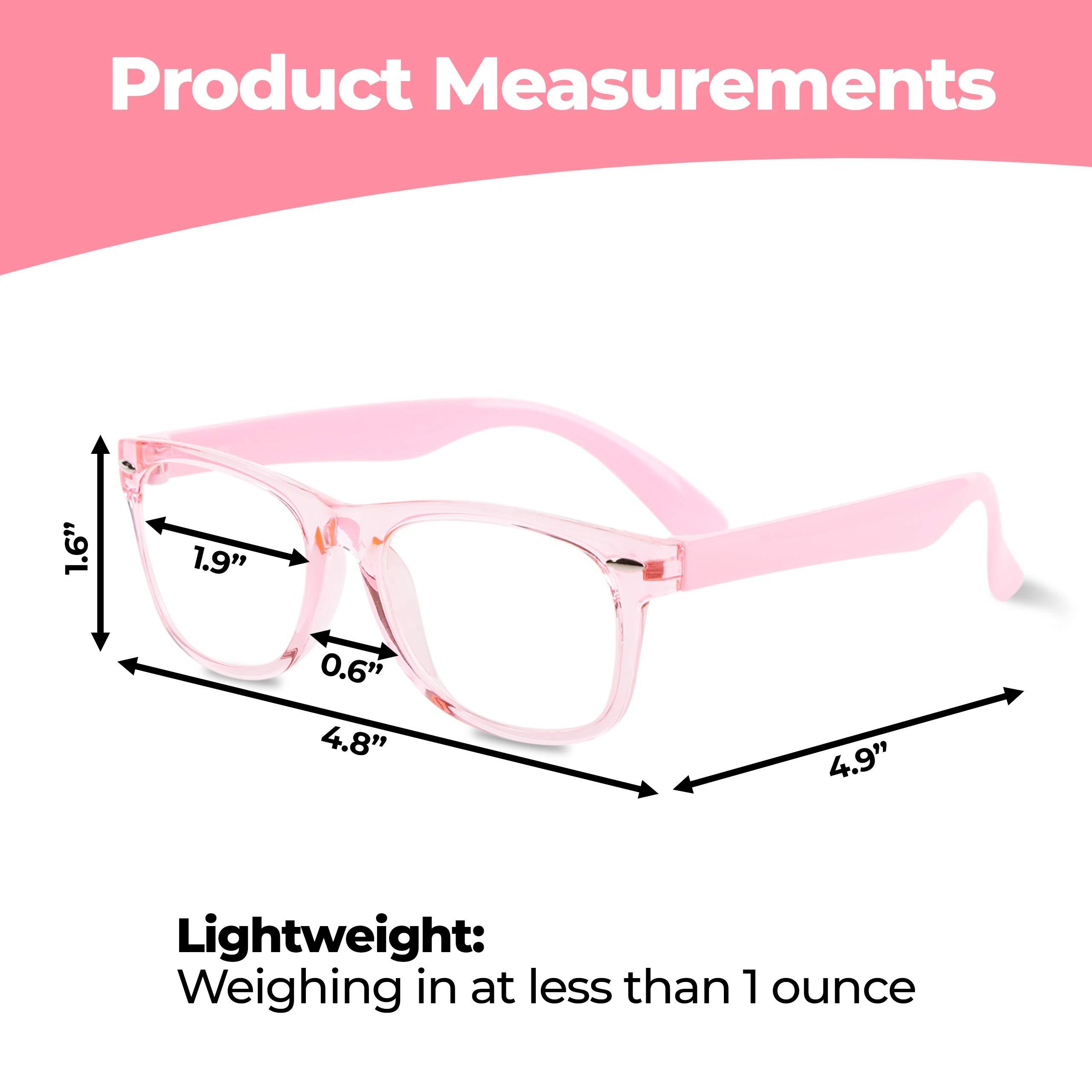 GALVANOX GALVANOX Ava & Ethan Blue Light Glasses for Kids, Blue Light Blocking for Computer/Gaming (Ages 3-12)