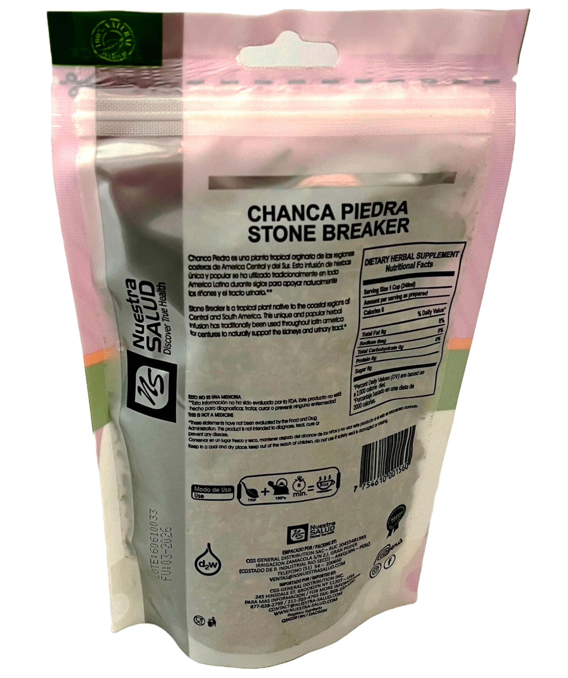 Nuestra NS Salud Chanca Piedra Tea Stonebreaker Tea (50g) Kidney Stones Tea Quebra Pedra Tea Stone Crusher Tea Nuestra Salud Tea 100% Natural Great Benefits Drinking Tea
