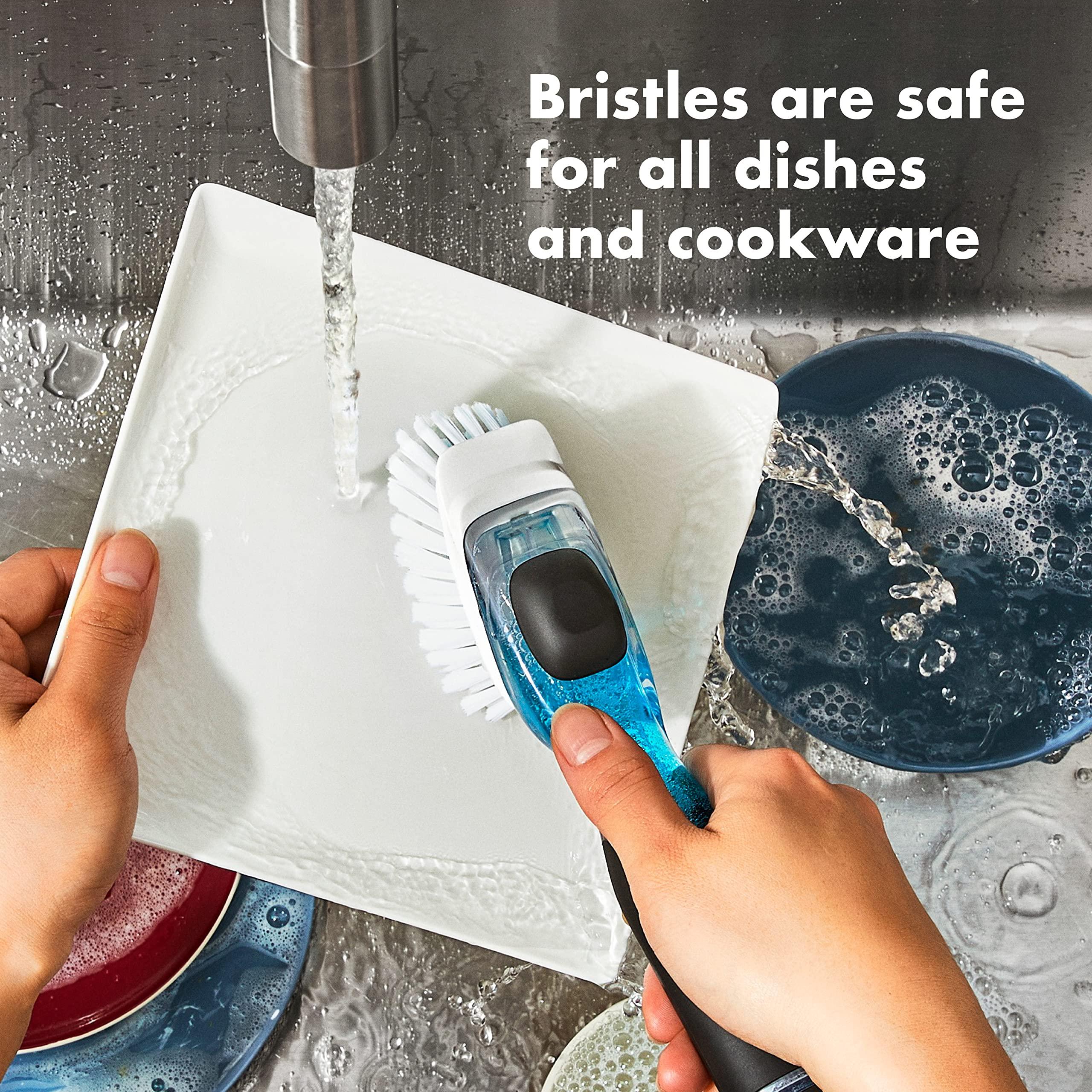 OXO OXO Good Grips Soap Dispensing Dish Brush + Refills (2 Pack)