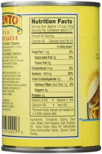 Cento Cento Foods Red Clam Sauce 10.5 Oz, 10.5 OZ