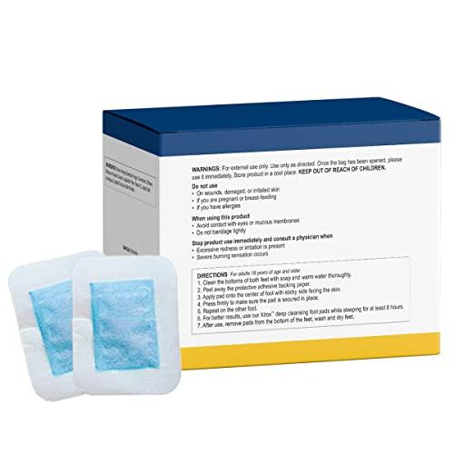 Simple Promise Simple Promise - Xitox Deep Cleansing Foot Pads - Rejuvenates Your Body for More Restful Sleep - Alleviates Tension - Contains Natural Herbal Ingredients - 30 Foot Pads