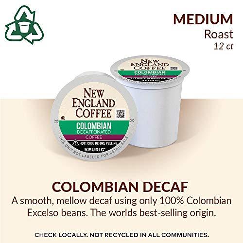 New England Coffee New England Coffee Colombian Supremo Medium Roast Single Serve Pods, 32ct Box (Pack of 1)