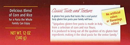 Spigadoro Spigadoro Spaghetti Gluten-Free Italian Pasta | 340 Gram | 12 Ounce | Pack of 9