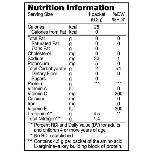 Arginaid Arginine Supplement Arginaid Orange 9.2 Gram Individual Packet Powder (Box of 14)