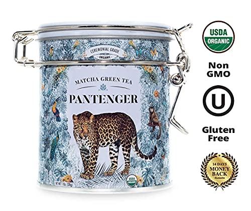 Pantenger Matcha Ceremonial Grade 1 Oz and Kabusecha Japanese Green Tea. USDA Organic. First Harvest.