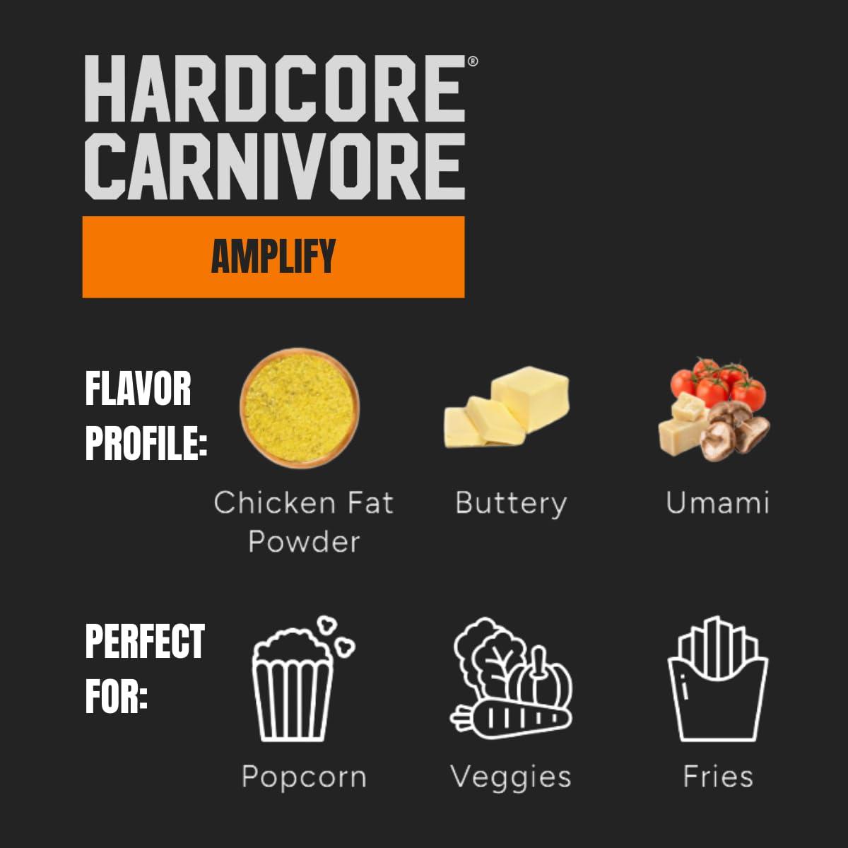 Hardcore Carnivore New Hardcore Carnivore Amplify Mega Savory Flavor Dust Seasoning (Mega Pack)