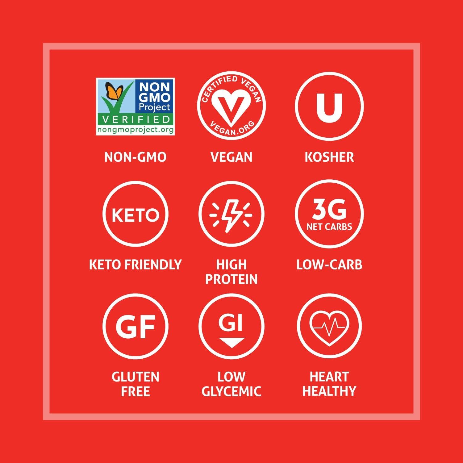 The Only Bean The Only Bean Crunchy Roasted Edamame Snack (Sriracha), High Protein Snacks (13g) Healthy Protein Chips, Keto Friendly Food (2g Net), Plant-Based Vegan Snacks, Office Snacks, Spicy Snack, 4oz (3 Pack)