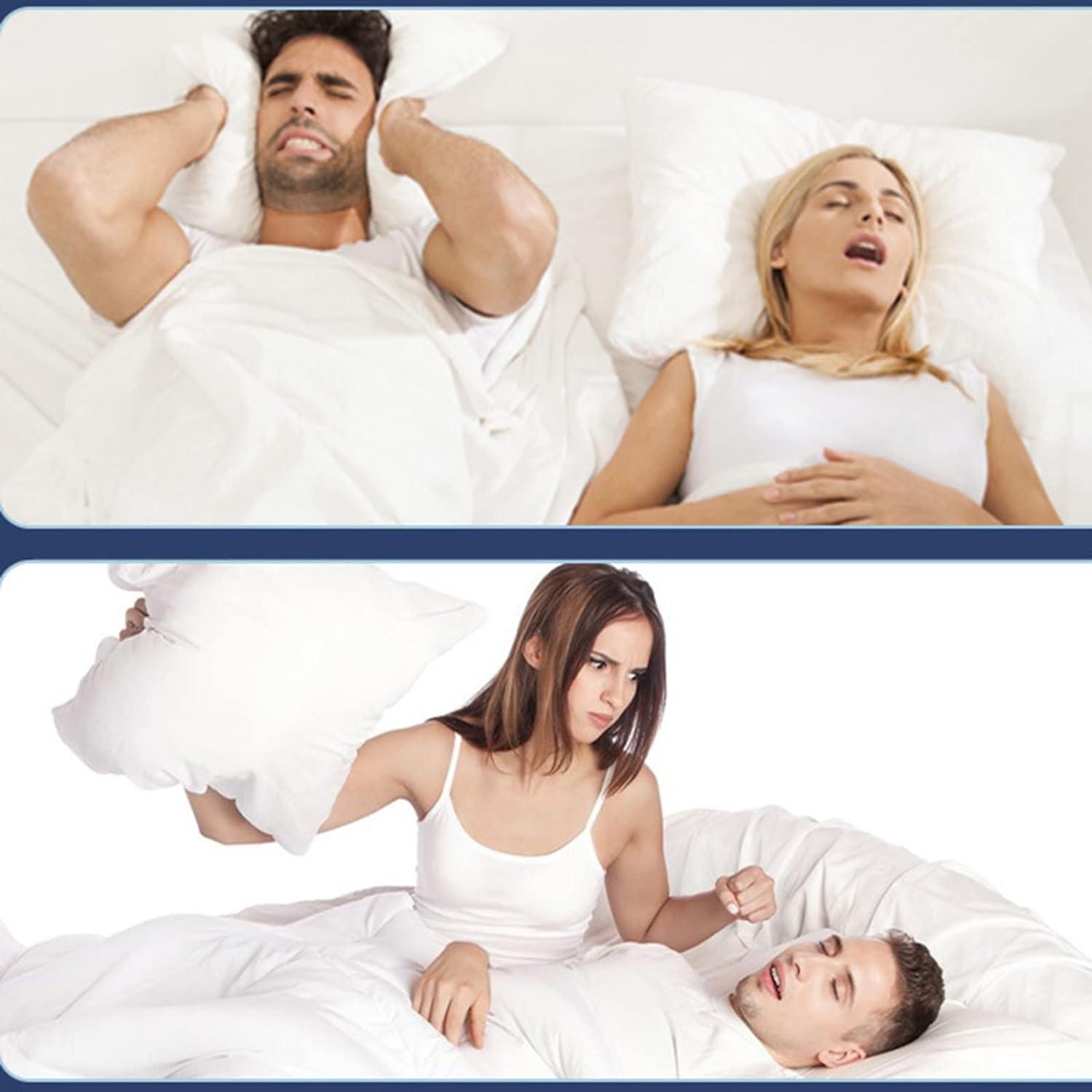 XARONF XARONF Smart Throat Anti Snoring Device Electric Variable Speed Anti Snoring Devices Electric Intelligent Massage Snore Stopper Snore Solution for Men and Women