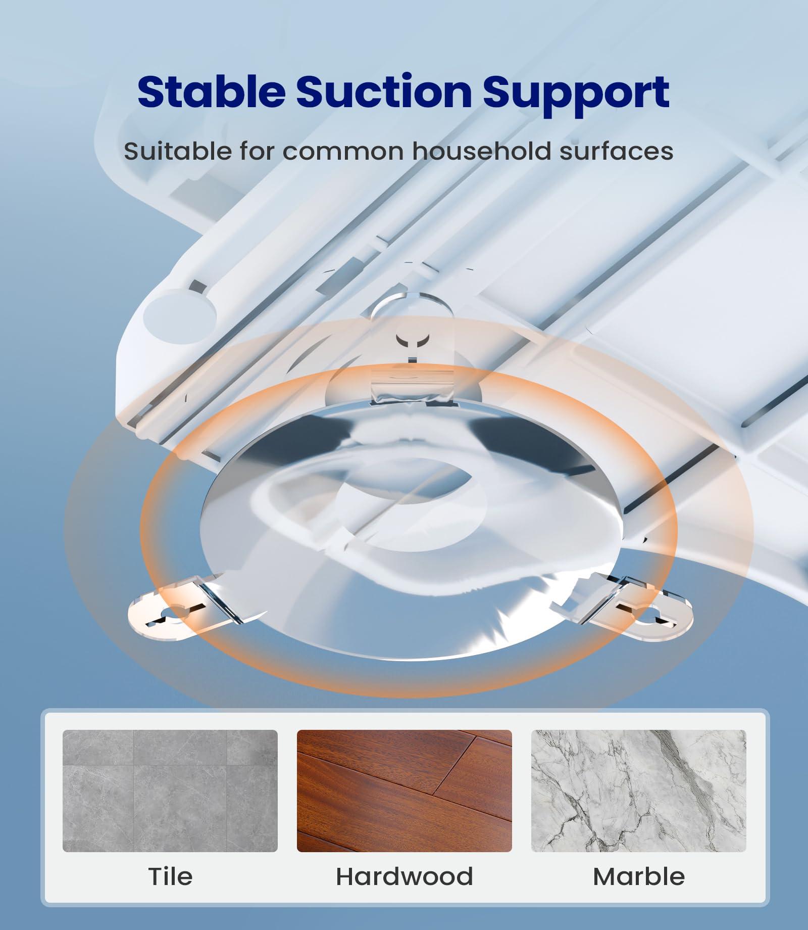 VOCIC VOCIC Lightweight Electric Chair Lift, Lift Elderly from Floor, Remote Control Floor Lift, Fall Assist Devices, Item Weight 23 LBS, Support Up to 300 LBS, Waterproof Suction Cups, AX07