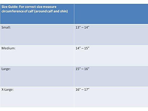 Alpha Medical Alpha Medical Neoprene Calf & Shin Splint Brace With Compression Support Sleeve (Small)