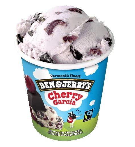 Ben & Jerry\'s Ben & Jerry\'s Non-GMO, Cage-Free Eggs, Fairtrade Ingredient Ice Cream Pints, Pack of 6 (Cherry Garcia)