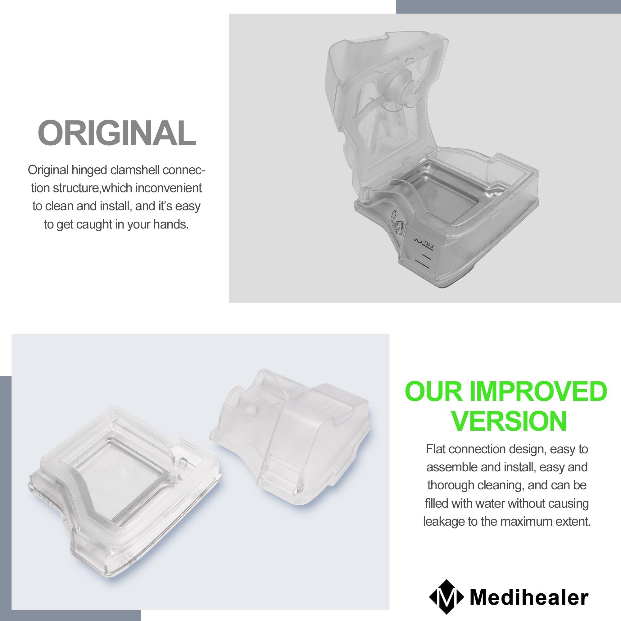 Medihealer Replacement Water Chamber for Air Sense 10, HumidAir Water Tub for S10 Series, 380ml Upgraded Standard Humidifier Tub,Great-Value Supplies by Medihealer.