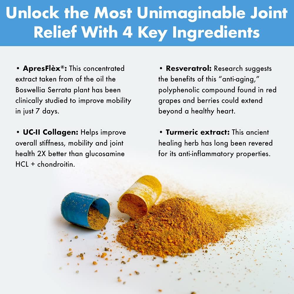 Instaflex Instaflex Advanced Joint Support Super Turmeric with Bioperine - Joint Support and Relief Supplement