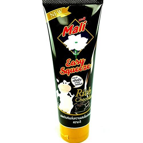 Mali Mali Sweeten Condensed Milk with Chocolate Flavour Seasoning Easy Squeeze (Pack of 3)