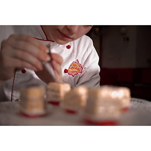 Reber REBER Constance Kugel with White Chocolate with Hazelnut Praline and Marizpan Filling with Raspberry, 6pc Portrait Box