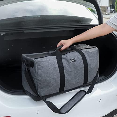FIREDOG FIREDOG Smell Proof Duffle Bag, Large Smell Proof Bag for Travel Storage(21.5”x10”x12”)