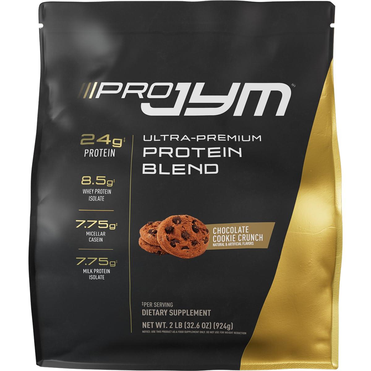 JYM Supplement Science Jym Supplement Science Pro JYM Chocolate Cookie Crunch Protein Powder - Whey Protein Isolates, Casein, & Milk Protein, Lean Muscle Building for Men & Women, 22 Servings