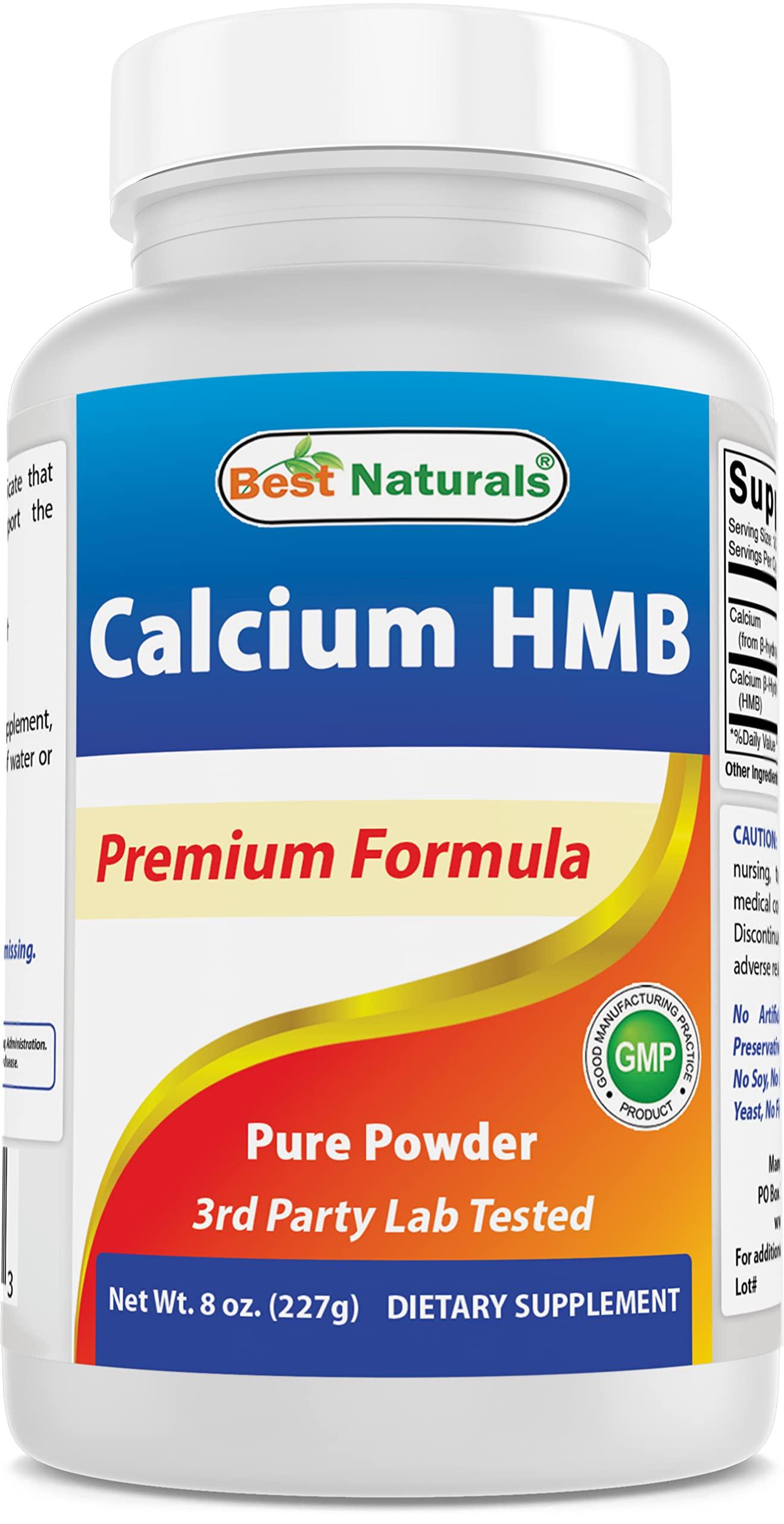 Best Naturals Best Naturals HMB (Beta-Hydroxy Beta-Methylbutyrate) Pure Powder 8 OZ