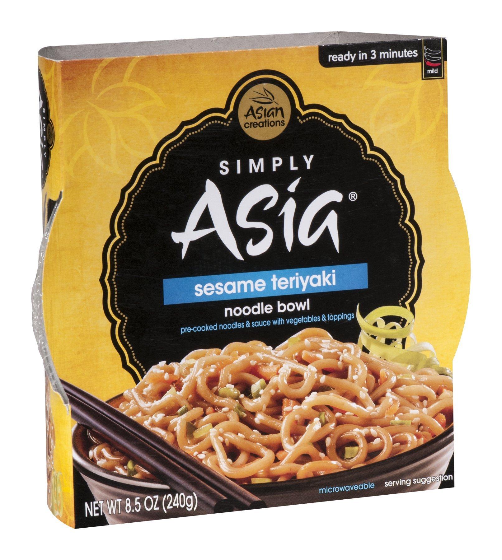 Simply Asia Simply Asia Bowl Ht Srv Sesm Teriyki18