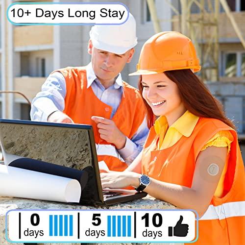 iFunyo G7 Adhesive Patches Waterproof 45pack Full Covers for Dexcom G7 Overpatch Clear Overlay Hypoallergenic Easy Use, Strong Adhesion Long Lasting 10+ Days Breathable