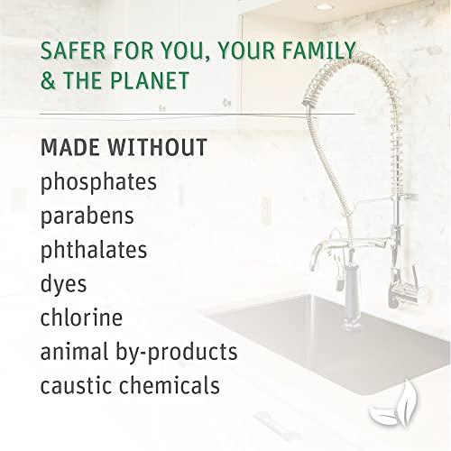 Grab Green Grab Green Automatic Dishwashing Detergent Pods, 132 Count, Thyme Fig Leaf Scent, Plant and Mineral Based, Superior Cleaning, Powerful Grease Removal,