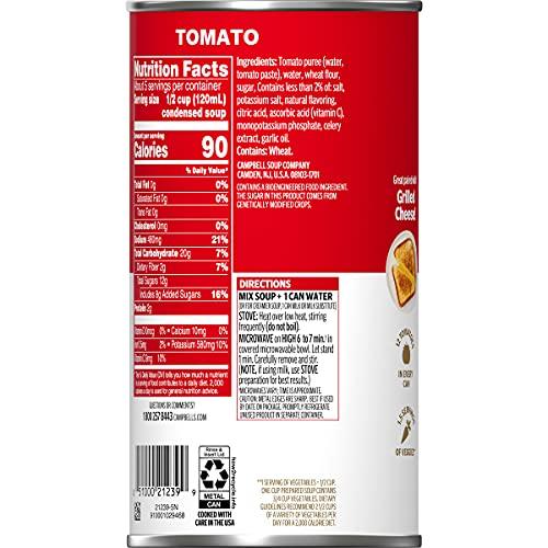 Campbell's Campbell's Condensed Tomato Soup, 23.2 Ounce Can (Pack of 12)