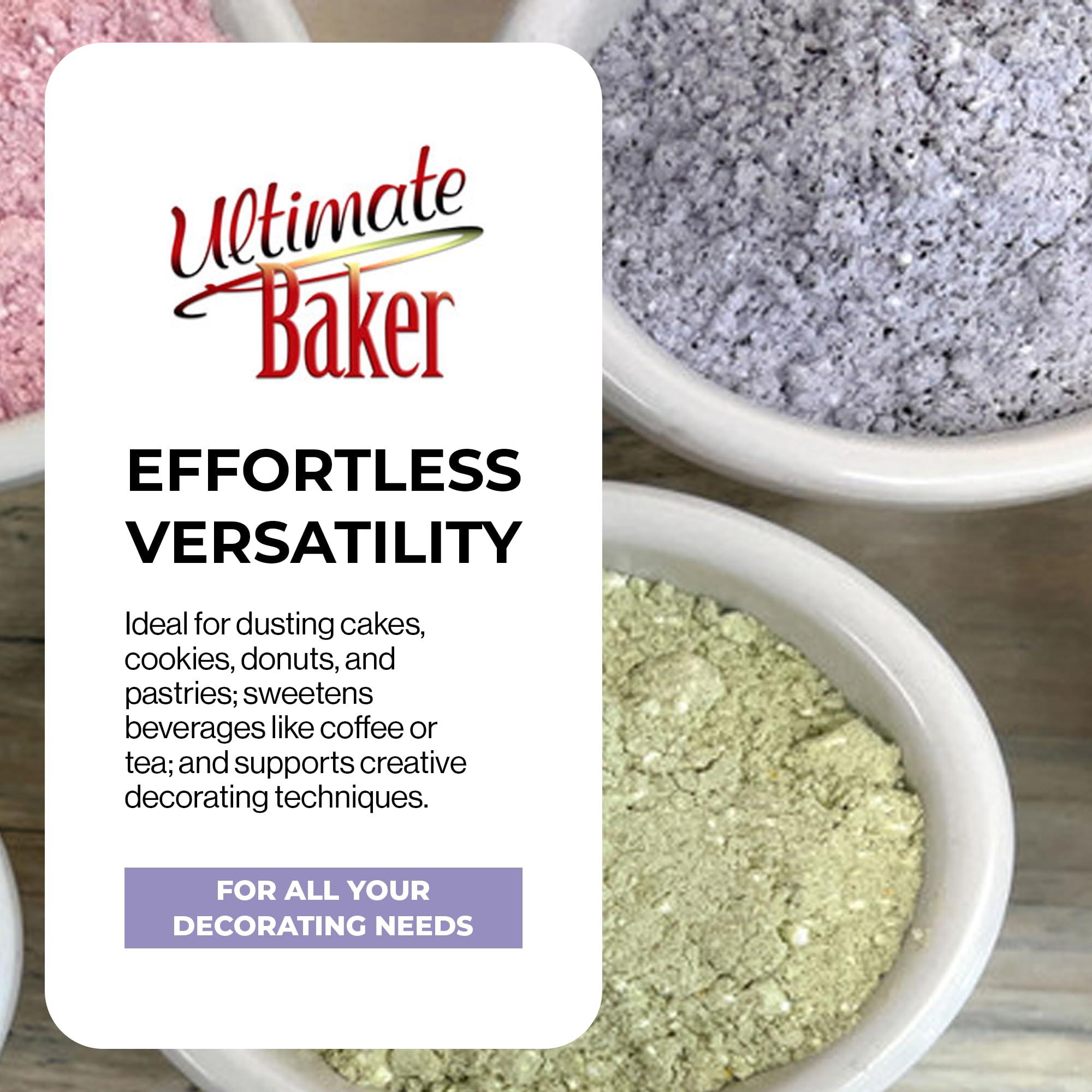 Ultimate Baker Ultimate Baker Powdered Sugar - Naturally Colored Icing Sugar for Icing & Frosting, Extra Fine Grain Confectioners\' Sugar for Baking (1lb Bag, Purple)