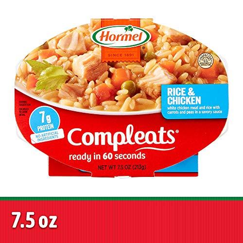 Compleats HORMEL COMPLEATS Rice & Chicken Microwave Tray, 7.5 Ounces (Pack of 7)