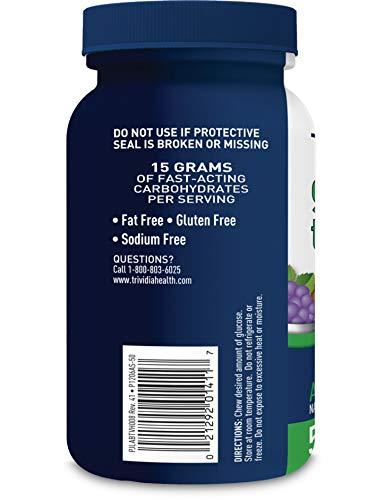 TRUEplus TRUEplus Glucose Tablets, Assorted Flavor (Grape, Raspberry, Orange) - 50ct Bottle (1)
