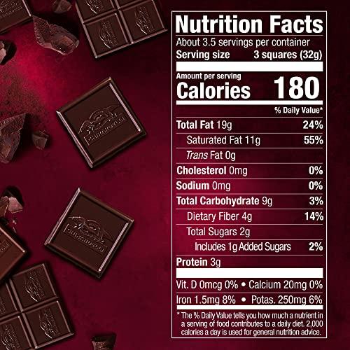 Ghirardelli Chocolate Company GHIRARDELLI Intense Dark Chocolate Squares, 92% Cacao, 4.1 Oz Bag
