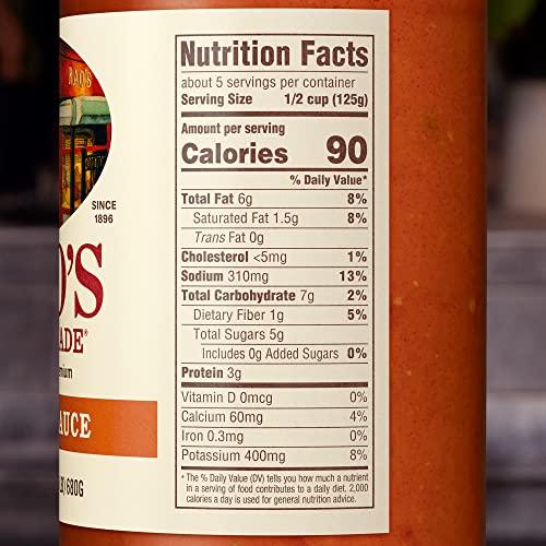 Rao's Homemade Rao's Homemade Vodka Sauce | 24 oz | Creamy Tomato Sauce | Pasta Sauce | Carb Conscious, Keto Friendly | All Natural, Premium Quality | With Parmigiano Reggiano and Pecorino Romano Cheeses & Vodka