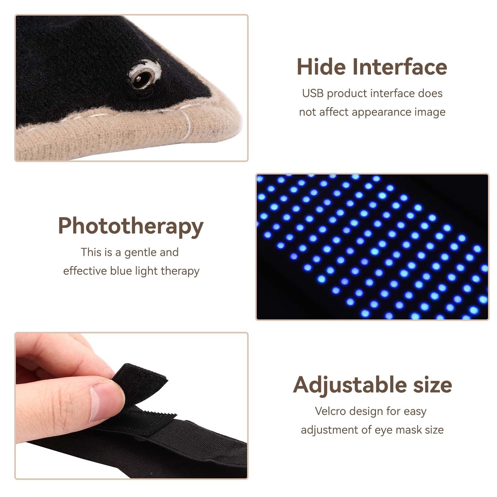 Agatige Newborn Jaundice Therapy Blanket, Professional Blue Light Lamps Jaundice Relief Tool Light Therapy Pad for Body